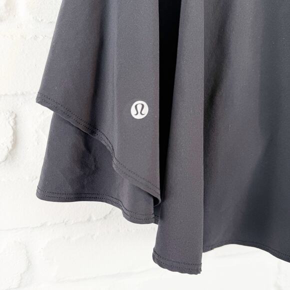 Lululemon Black Court Rival High Rise Skirt Skort Size 8 - Picture 8 of 11